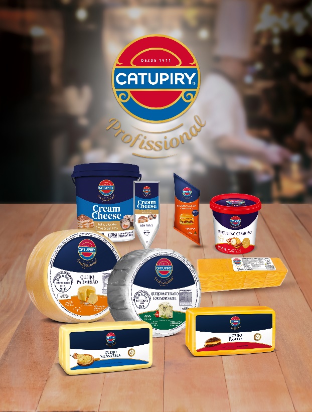 Este ano, a Catupiry® expandiu sua linha de requeijões, trazendo novas opções de produtos que possuem total fit com variadas tipologias: bares, restaurantes, lanchonetes, buffets e alta gastronomia.