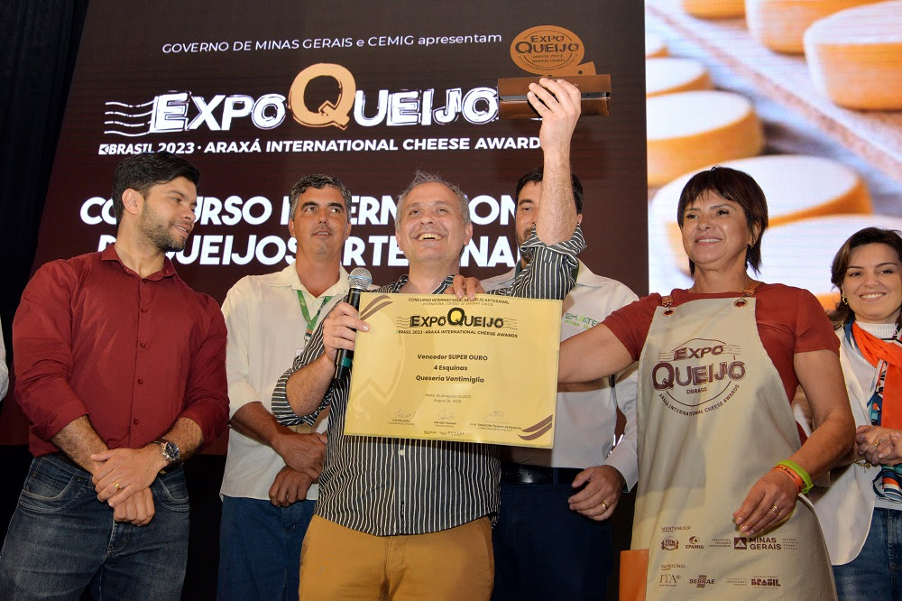 Marco das Américas Queijo argentino é grande campeão de concurso internacional em Araxá