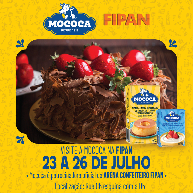 FIPAN 2024: Mococa apresenta nova embalagem de Mistura Láctea Condensada para Food Service