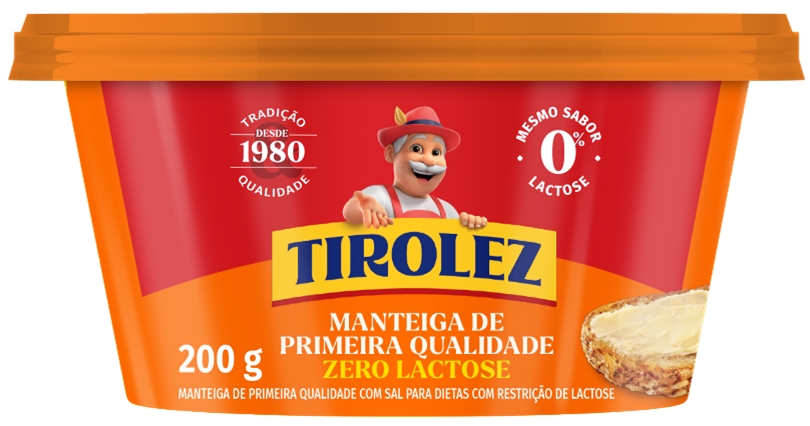Tirolez amplia maior linha Zero Lactose de queijos e espalháveis do Brasil com lançamento de manteiga na Apas Show 2025