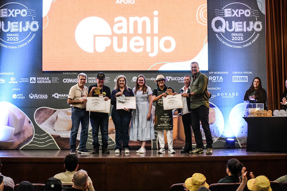 São Paulo se destaca na ExpoQueijo Brasil 2025 com variedade e seis troféus