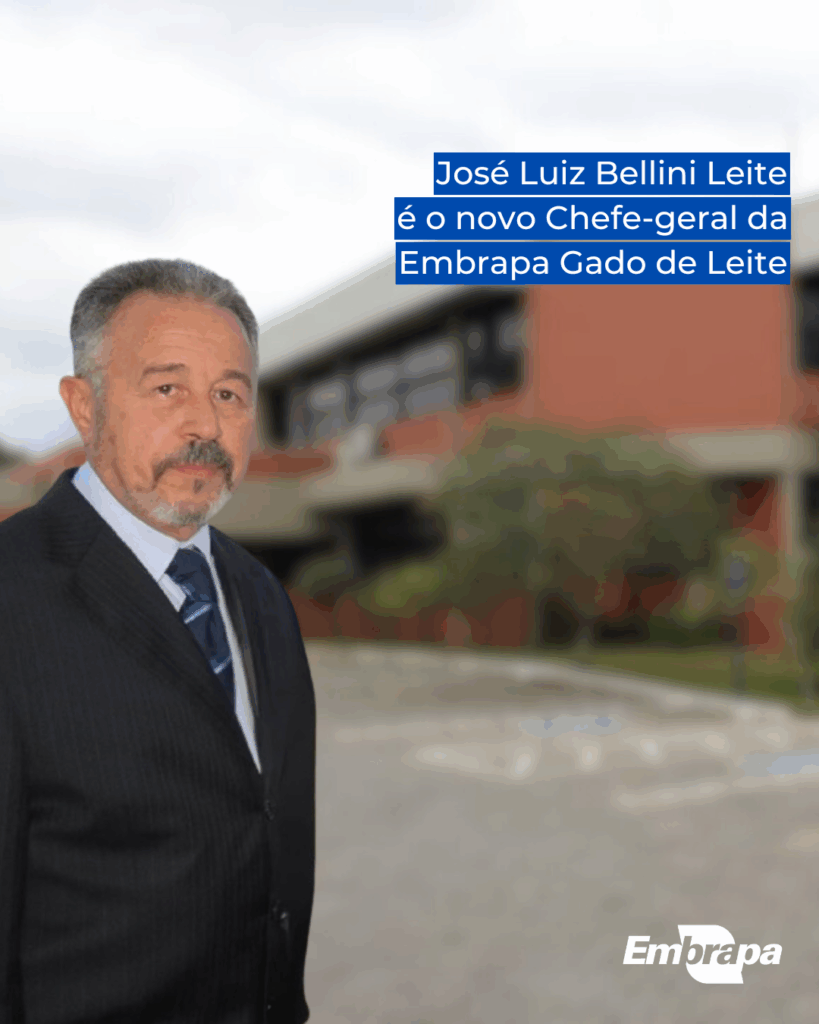 Novo chefe-geral da Embrapa Gado de Leite