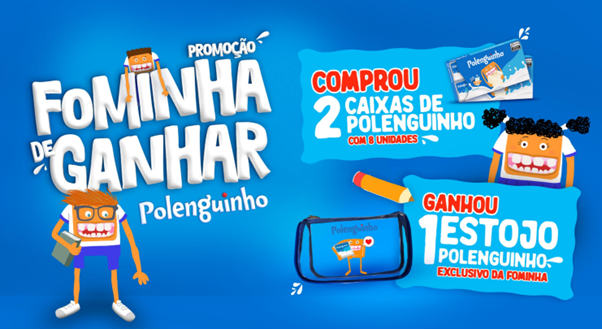 Polenguinho lança promoção “Fominha de Ganhar” para celebrar volta às aulas