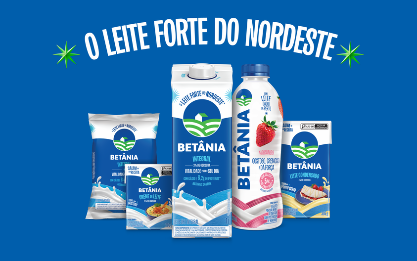 Betânia estampa o Nordeste nas novas embalagens e cria uma identidade visual inspirada na força e coragem da região