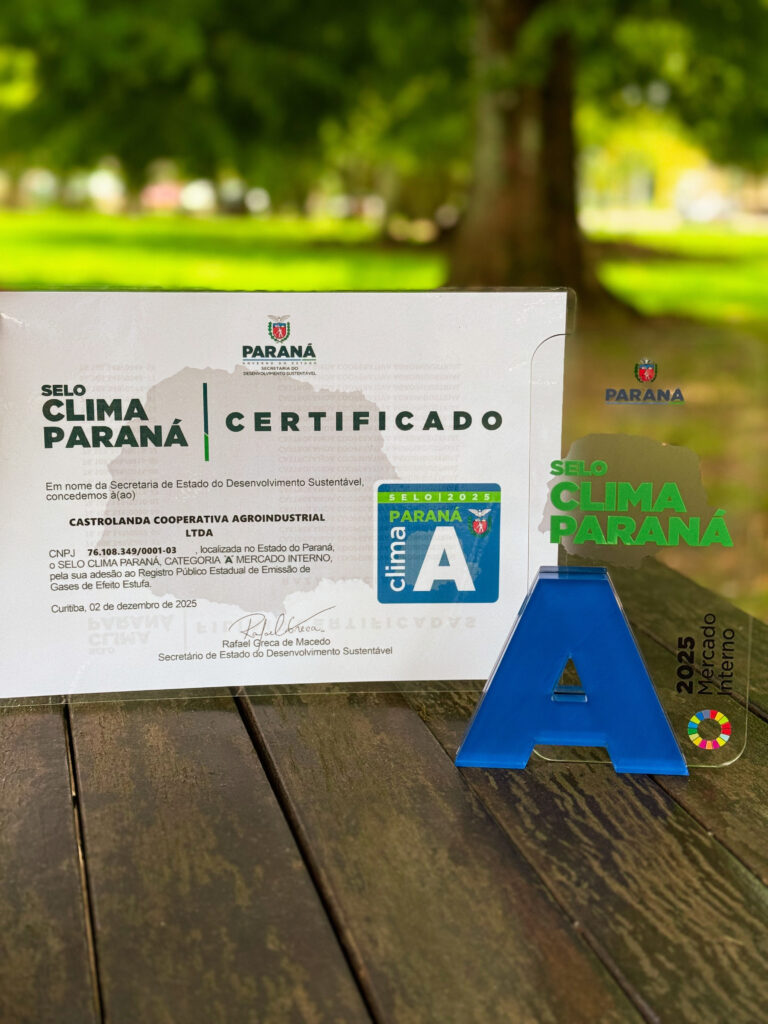 Castrolanda conquista premiação de referência em governança socioambiental