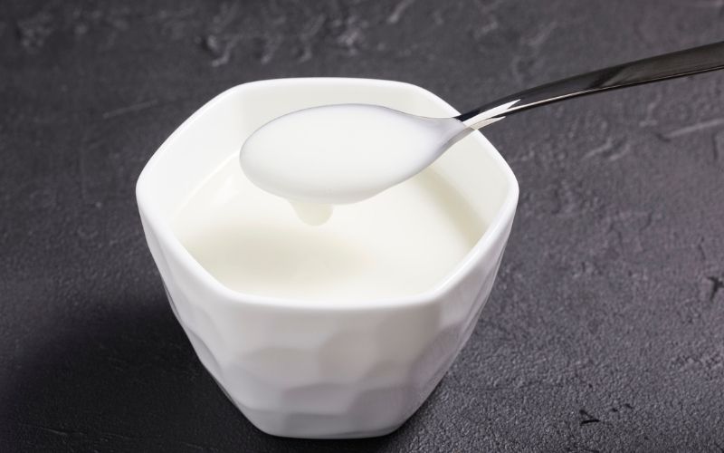 Bebida proteica iogurte