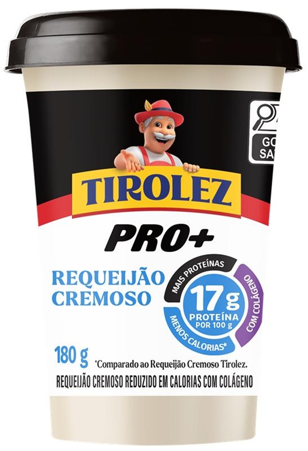 Tirolez lança Linha PRO+, primeira linha inovadora e disruptiva de queijos espalháveis com adição de proteína