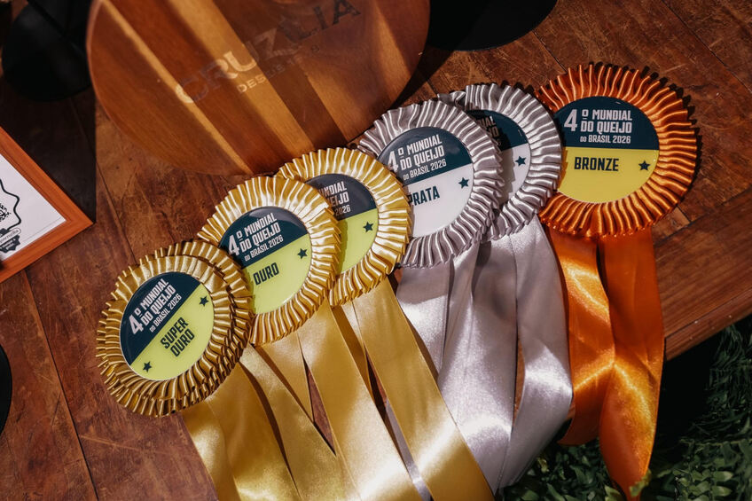 Cruzília é destaque com 6 prêmios no Mundial do Queijo do Brasil 2026