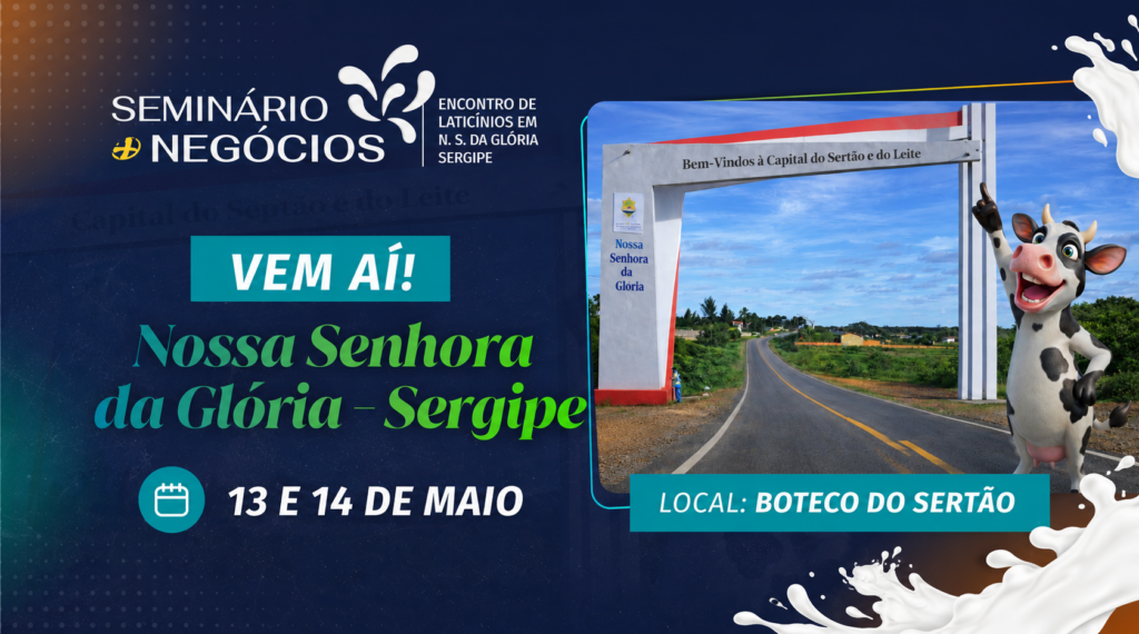 ESTAMOS CHEGANDO À CAPITAL DO LEITE EM SERGIPE!