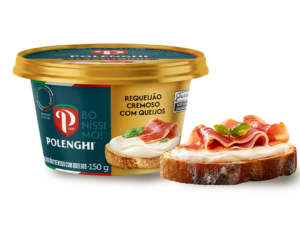 Polenghi lança Requeijonne combinação do tradicional requeijão brasileiro com a sofisticação dos queijos italianos